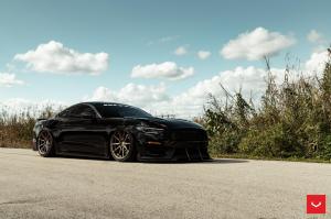 2019 Ford Mustang GT by NITTO on Vossen Wheels (HF-3)